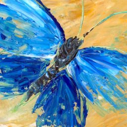 Beginner Acrylic Tutorial Abstract Butterfly Painting