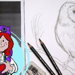 Beginner How to Draw Barn Owl Tutorial