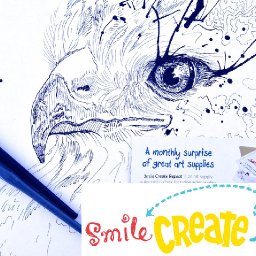 Smile Create Repeat February  Art and Craft subscription box review