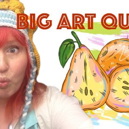 Big Art Quest Begins | Enjoyable painting class | #bigartquest #1