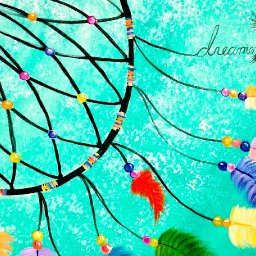 Dreamcatcher Acrylic tutorial for Beginners