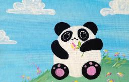 Beginner painting lesson  | Kawaii Panda | Art Sherpa Kids