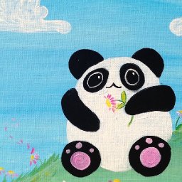 Beginner painting lesson  | Kawaii Panda | Art Sherpa Kids