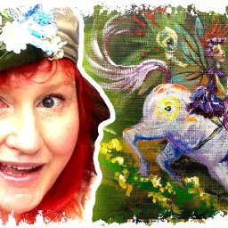 How to paint | Fairy landscape with Unicorn and waterfall | The Art Sherpa