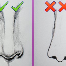 Do's and Dont's How to draw more realistic noses for beginners About Face #9