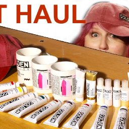 GOLDEN Paint ART Supply Haul 2016