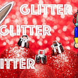 Live Holiday painting Idea | Glitter Nutcracker | Ginger Cook Live and The Art Sherpa