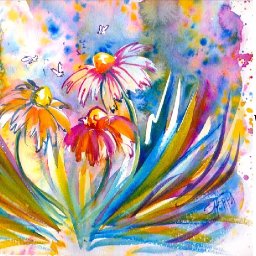 How to paint with  Watercolor step by step  flowers the Art sherpa