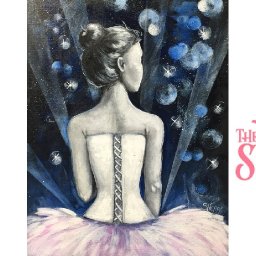 How to paint with Acrylic on Canvas Prima Ballerina The Art Sherpa