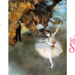 How to paint with Acrylic on Canvas Degas The Star