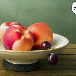 Easy Peach bowl still life loose step by step Acrylic April day #2