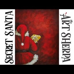 Simple Secret Santa How to Paint with Acrylics for Beginners