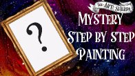 WHAT WILL HAPPEN ??  Mystery Acrylic Painting  Step by step Live stream