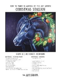 Christmas stallion Mini Book 