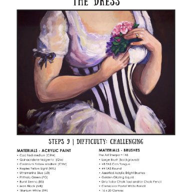 How to paint the Dress Jan 2021 