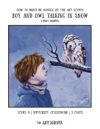 Narnia Boy and Owl Minibook 