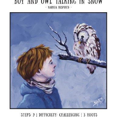 Narnia Boy and Owl Minibook 