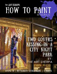 The Lovers Kiss Step by Step mini book 