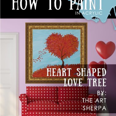 Heart Tree step by step mini book 