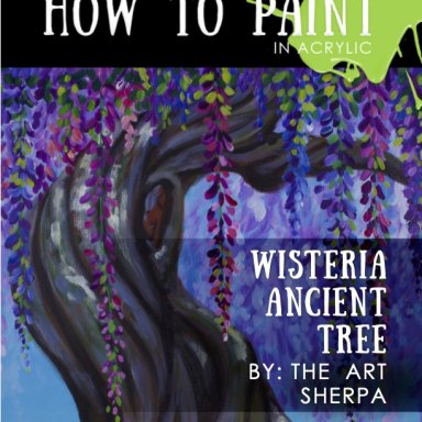 Wisteria tree  Minibook 