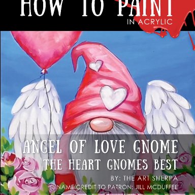 Angel Love Gnome