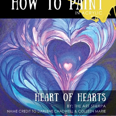 Heart of Hearts Abstract Minibook 