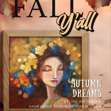 Autumn Girl Dreaming
