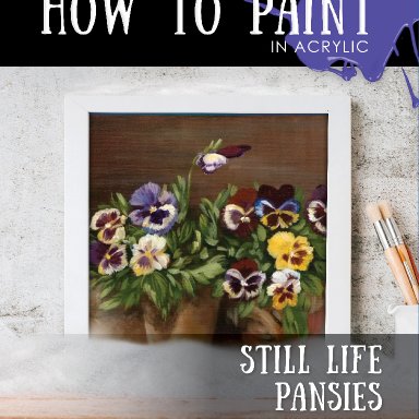 Still Life with Pansies