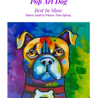 Pop Art Dog