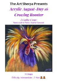 Crowing Rooster