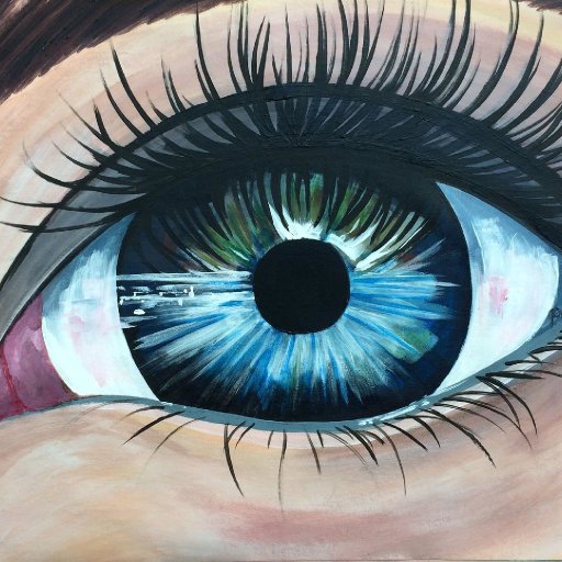 4th Painting - Eye