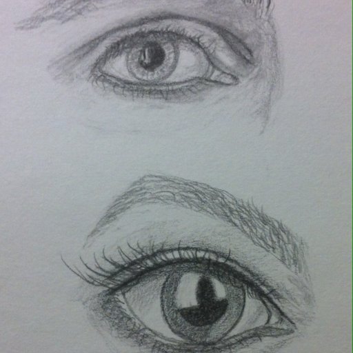 Quest 3 eye drawings