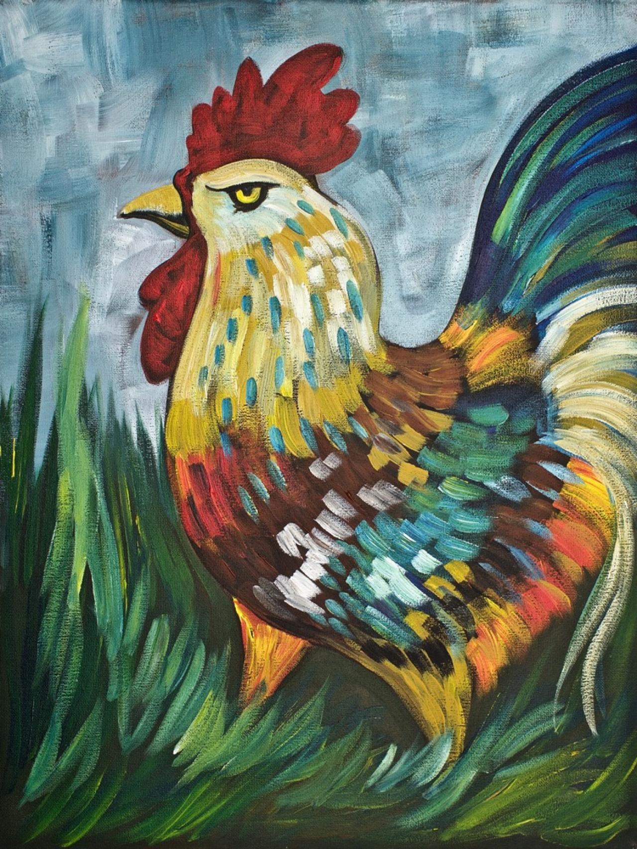 Easy Rooster - Gallery - The Art Sherpa Community | The Art Sherpa