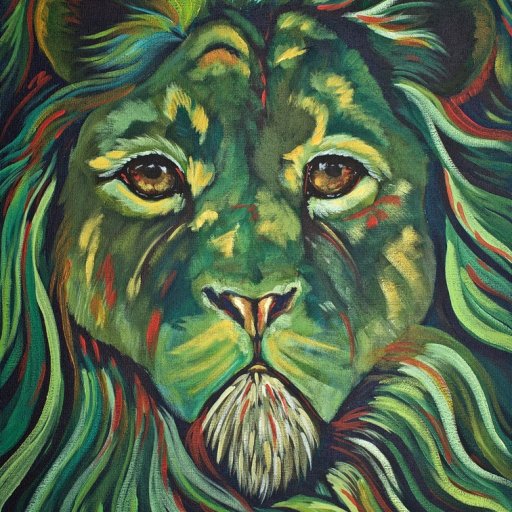 Lion - Green