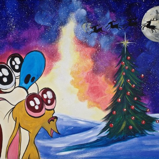 Ren and Stimpy Holiday The Art Sherpa