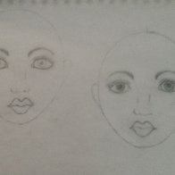 About Face trace of sketch 1