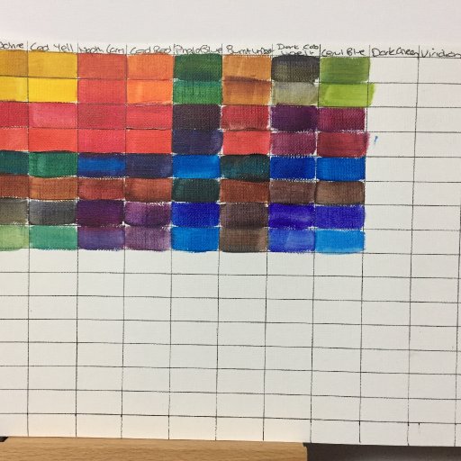 02 - colour chart