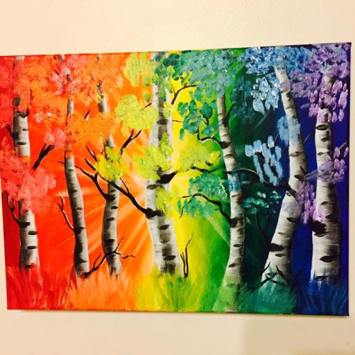 Rainbow Trees