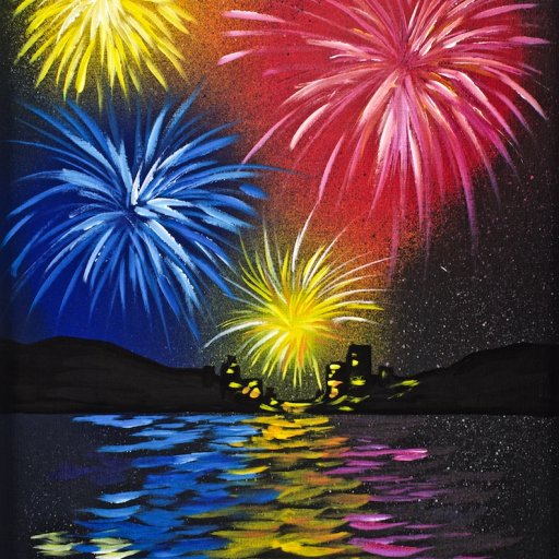Fireworks over Water