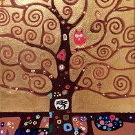 Tree of Life - Gustav Klimt style