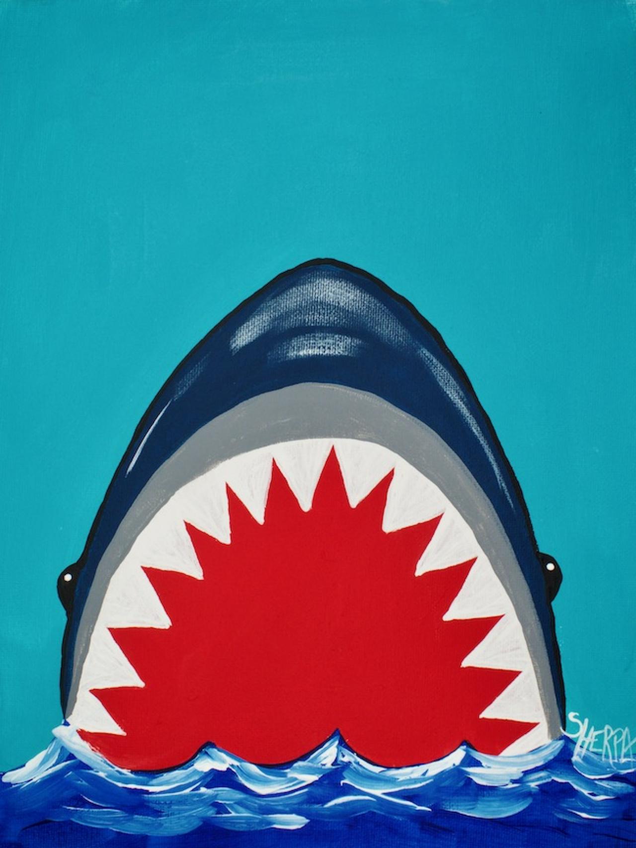 Super Easy Great White Shark Shark Week Gallery The Art