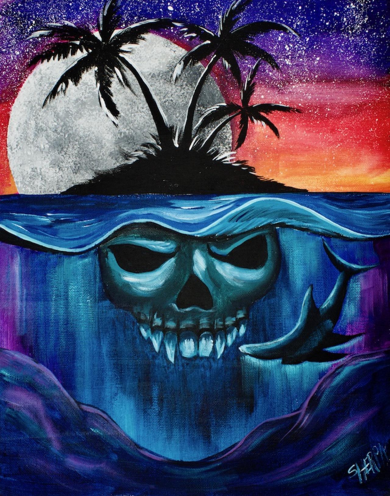 Skull Island - Shark Week - Gallery - The Art Sherpa Community | The ...