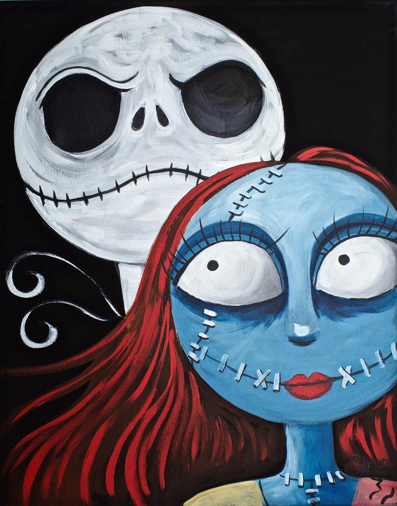 Jack And Sally In Love The Art Sherpa Gallery The Art Sherpa