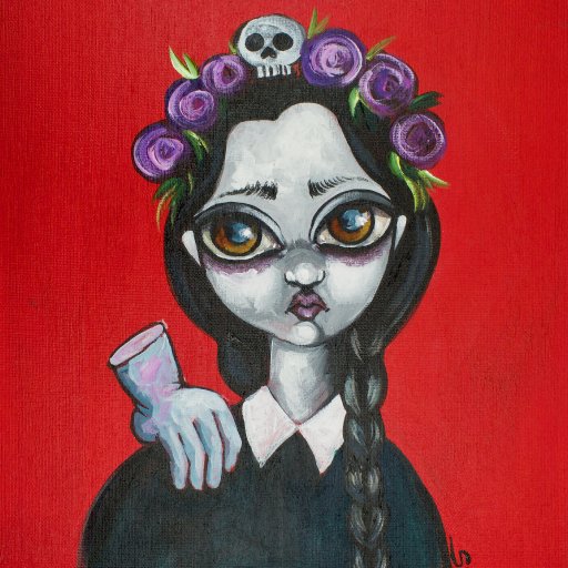 Wednesday Addams The Art Sherpa