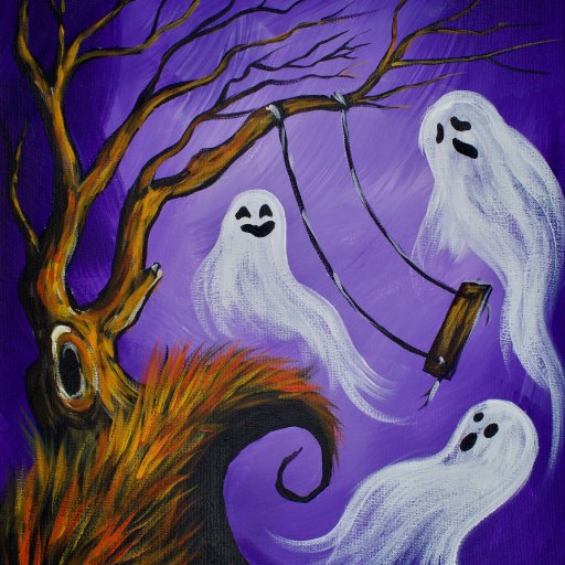 Spooky Ghost  The Art Sherpa