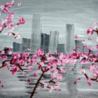 City Cherry Blossoms 