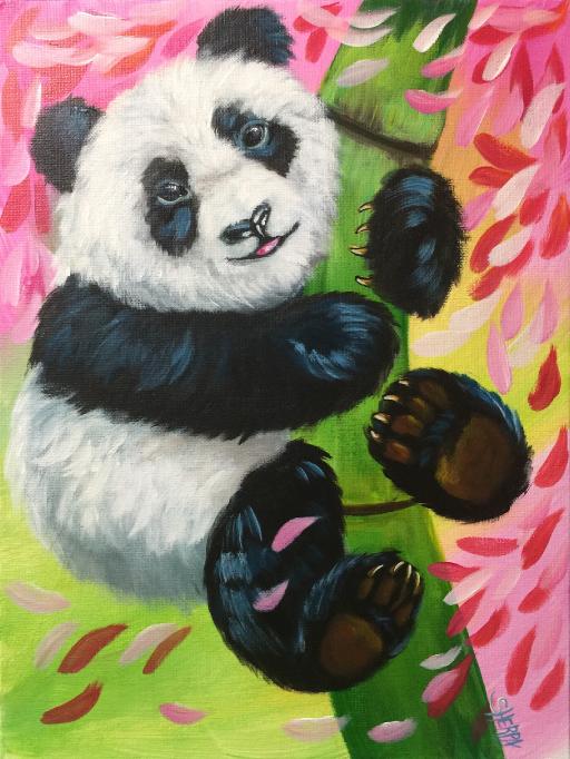 Spring Panda - Gallery - The Art Sherpa Community | The Art Sherpa