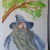 LOTR  watercolor Gandalf