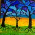 Stain Glass Trees