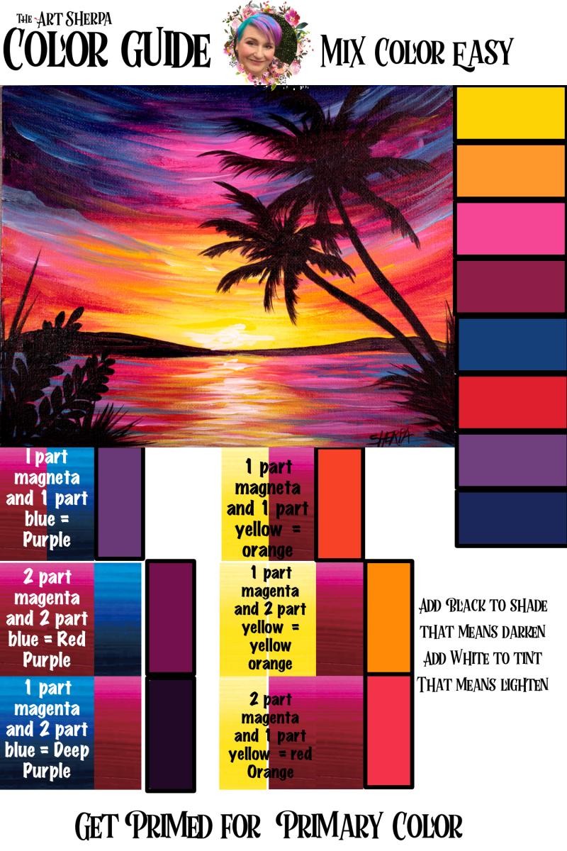 Featured image of post Acrylic Easy Beach Sunset Painting - Hope you like this acrylic.